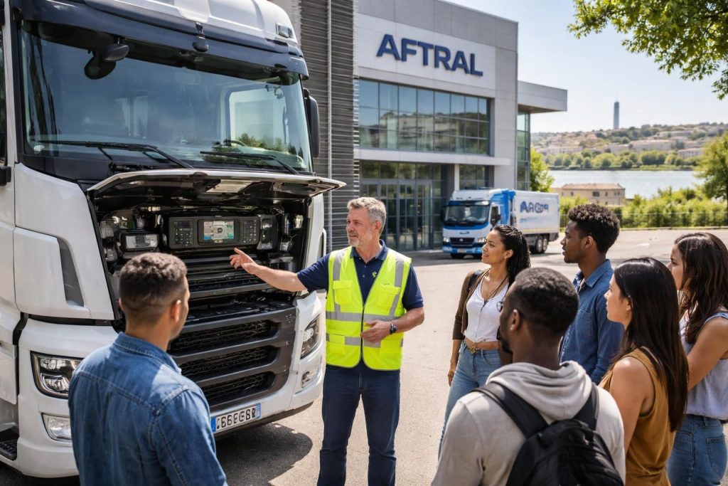 Se former aux métiers du transport routier grâce aux programmes à Bordeaux avec l’AFTRAL et le PROMOTRANS