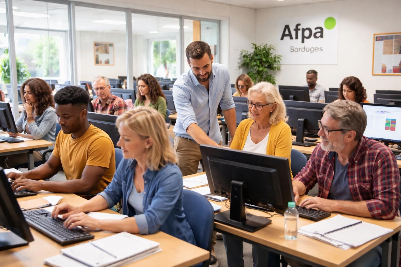 découvrez les formations en informatique à bordeaux proposées par l'afpa, idéales pour équilibrer carrière professionnelle et vie de famille.