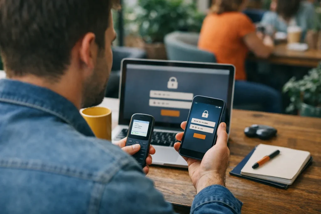 La double authentification par SMS est la moins sûre des trois